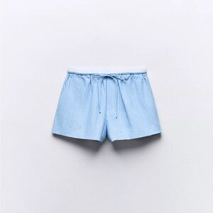 Zara striped boxer shorts